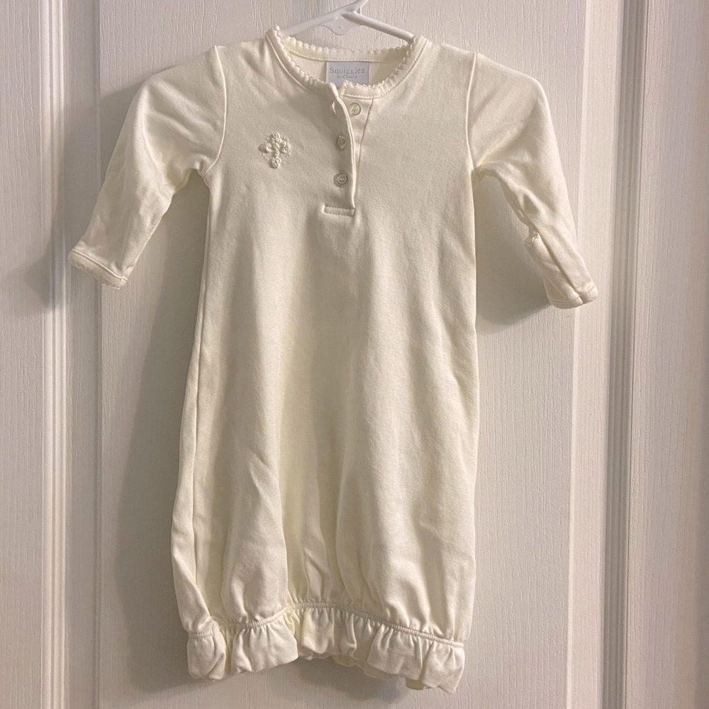 Squiggles Cross Gown